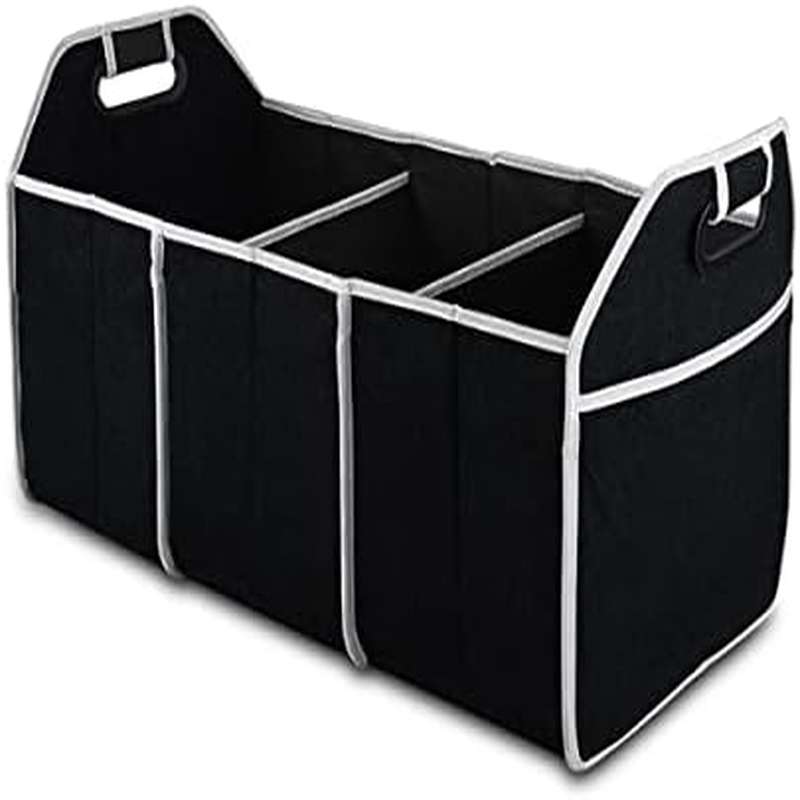 Car Trunk Organizer Foldable Storage Box - Organizador de Porta-Malas de Carro Portátil