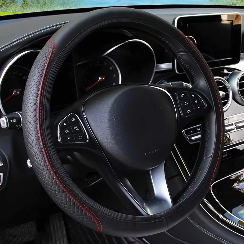 Car Steering Wheel Cover Anti Slip Breathable - Capa para volante de carro, 37-39