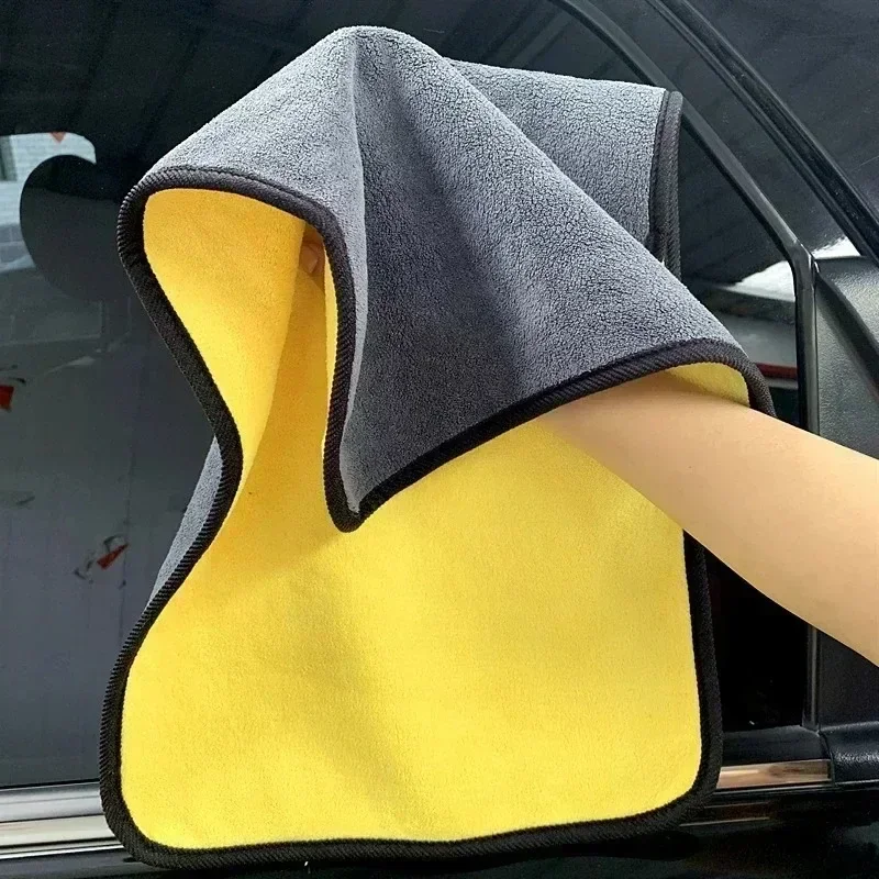 1/10pcs Toalha de Microfibra p - Microfiber Car Drying Towel Super Absorbent avaliação e preço