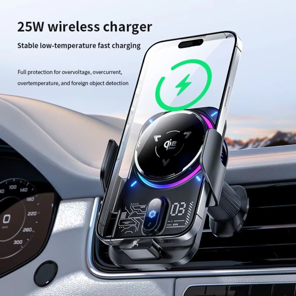 Carregador de carro sem fios c - Wireless Car Charger Mount Fast Charging avaliação e preço