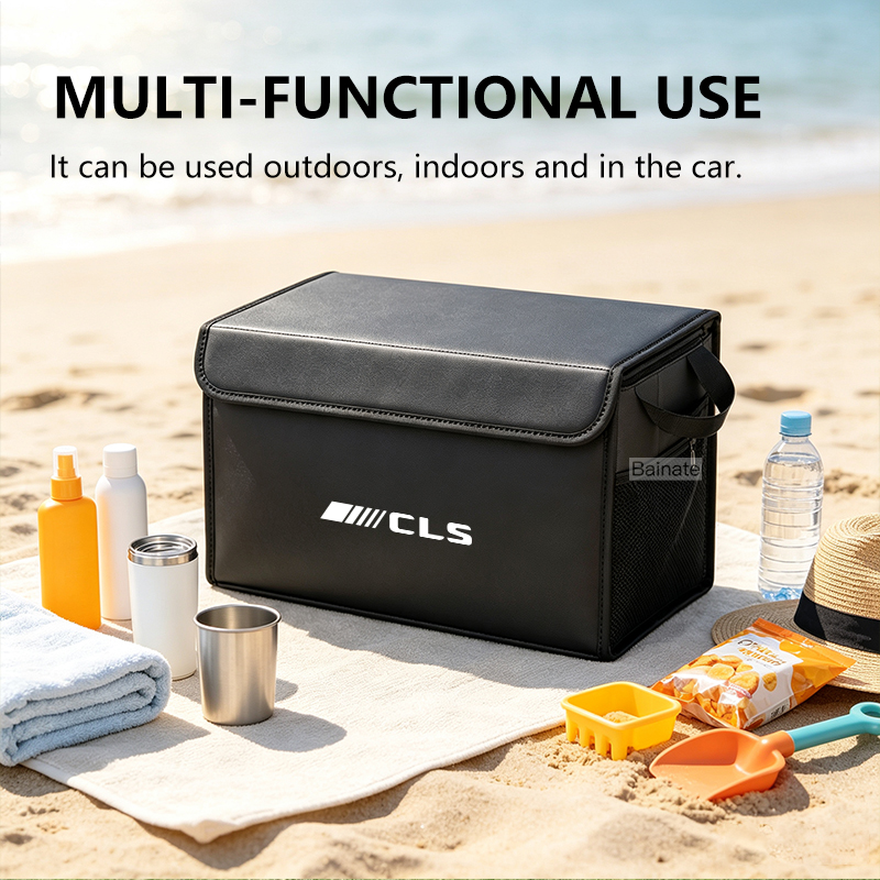 Caixa organizadora portátil pa - Car Trunk Organizer Foldable Storage Box avaliação e preço