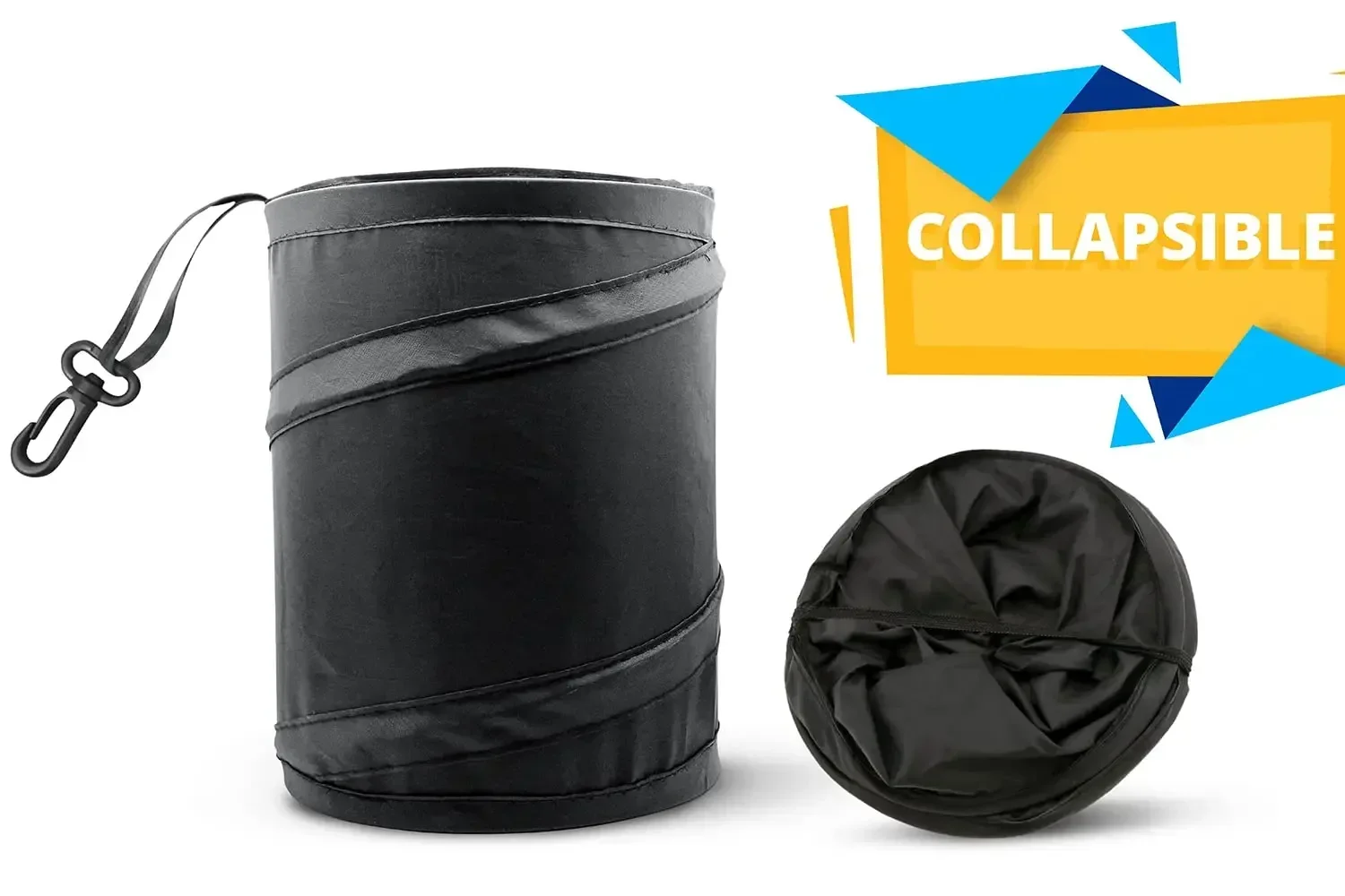 Lixeira para carro, contentor  - Waterproof Car Trash Can With Lid avaliação e preço