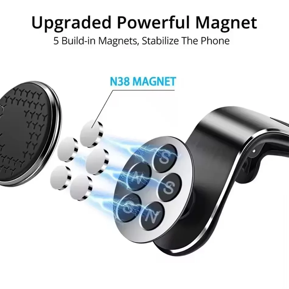 Suporte magnético para telemóv - Magnetic Phone Holder For Car Vent avaliação e preço