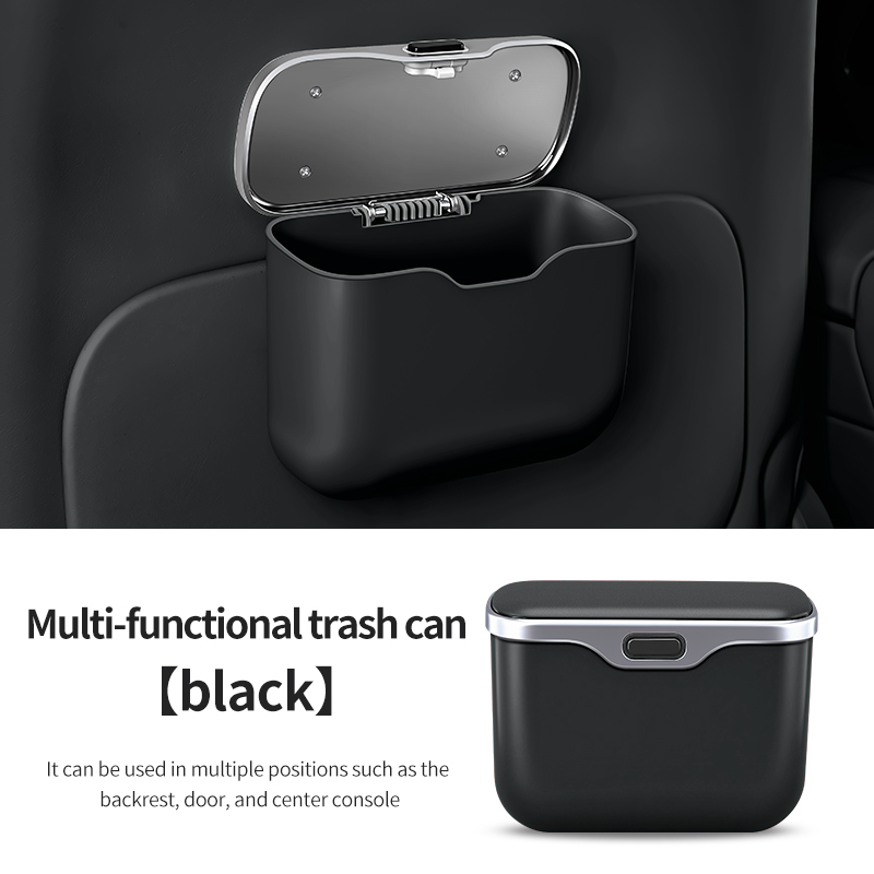Lixeira para carro com tampa c - Waterproof Car Trash Can With Lid avaliação e preço