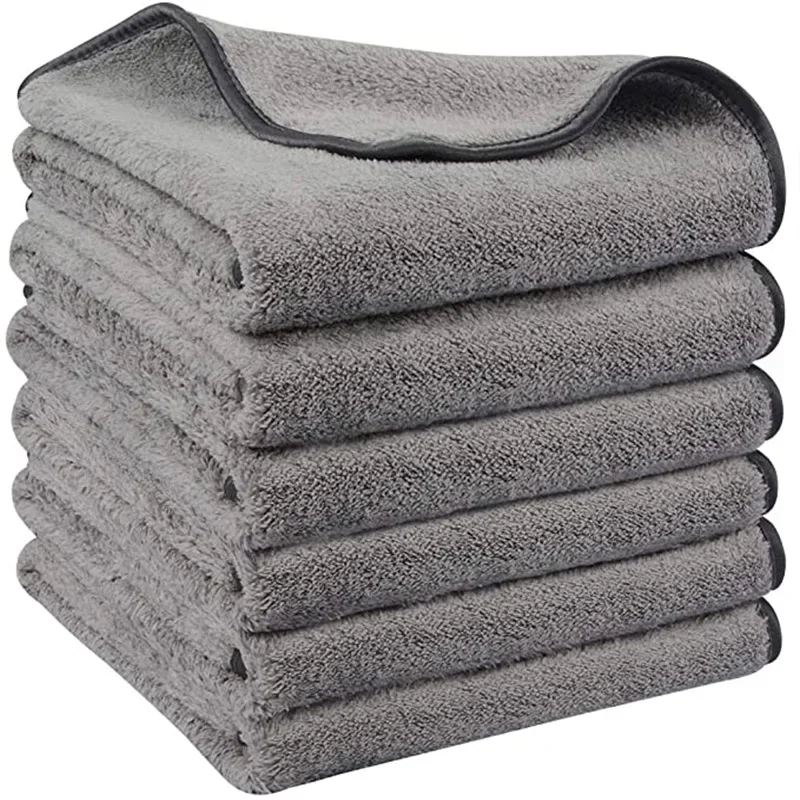 Toalha de microfibra para limp - Microfiber Car Drying Towel Super Absorbent avaliação e preço