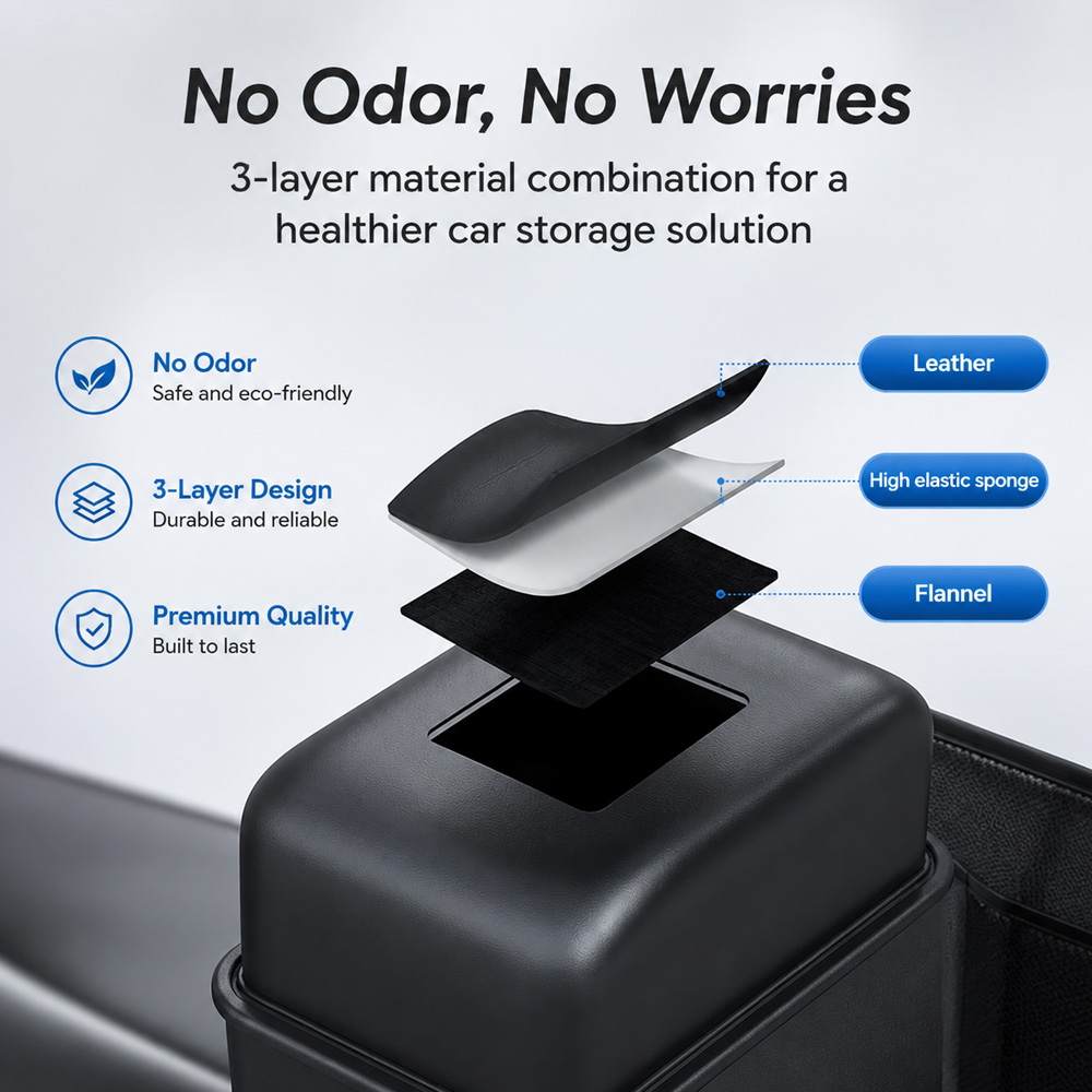 1 unidade de organizador para  - Car Trunk Organizer Foldable Storage Box avaliação e preço