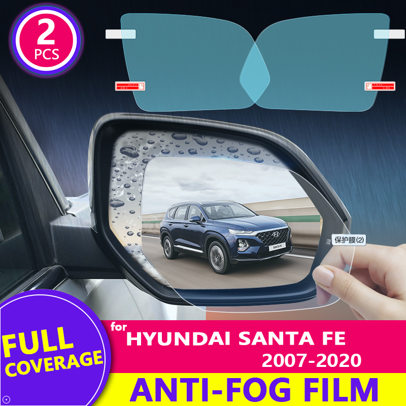 Para hyundai santa fe 2007-202 - Anti Glare Car Rearview Mirror Film avaliação e preço